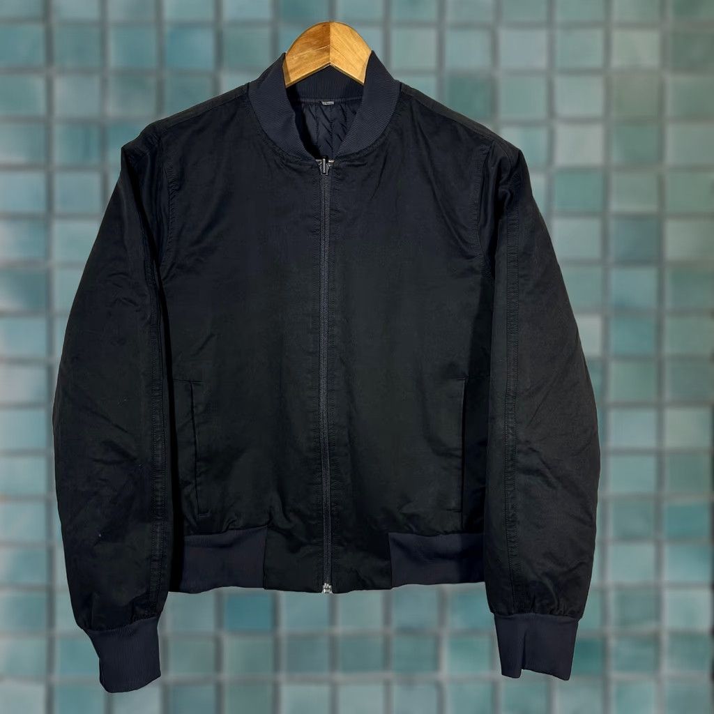 Lululemon Lululemon Bomber Jacket Shirt Womens Full Zip Solid Black 6 Lightweight Quilted Logo Wind-Resistant Size M / US 6-8 / IT 42-44 - 1 Thumbnail
