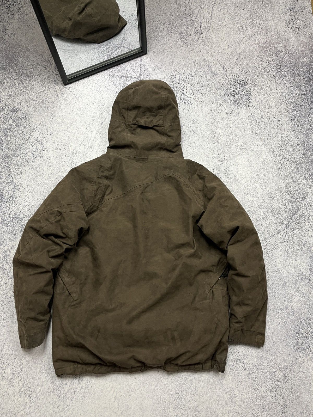 Nike Vintage Nike ACG Suede Brown Down Puffer Jacket Rare Hype Size US L / EU 52-54 / 3 - 17 Thumbnail