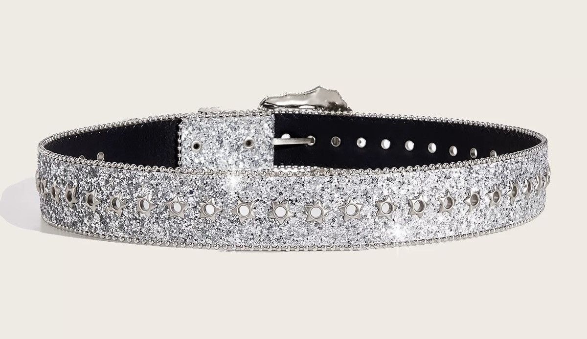 Designer × Japanese Brand Vintage punk rock unisex star studded rivet western belt Size ONE SIZE - 6 Thumbnail