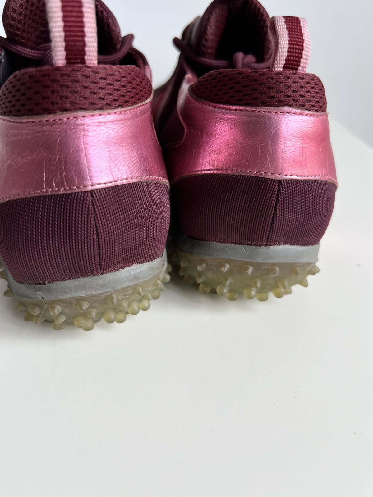 Miu Miu 🔥Iconic F/W99 MiuMiu Square Toe Bubble/Spike Sole Sneakers Size US 10 / IT 40 - 16 Thumbnail