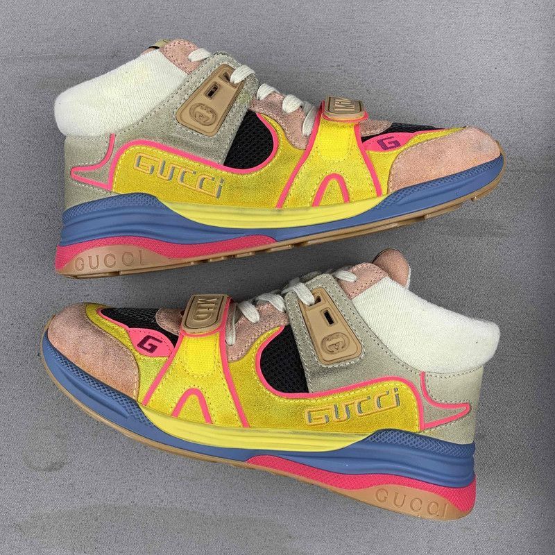 Gucci Gucci Ultrapace Vintage Casual Sneakers - Size US 8.5 / EU 41-42 - 7 Thumbnail