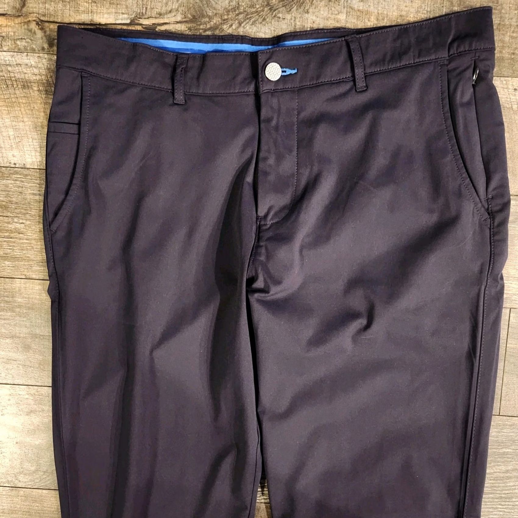 Vintage Twillory Pants Mens 36x30 Gray Travel Performance Stretch Size US 36 / EU 52 - 3 Thumbnail