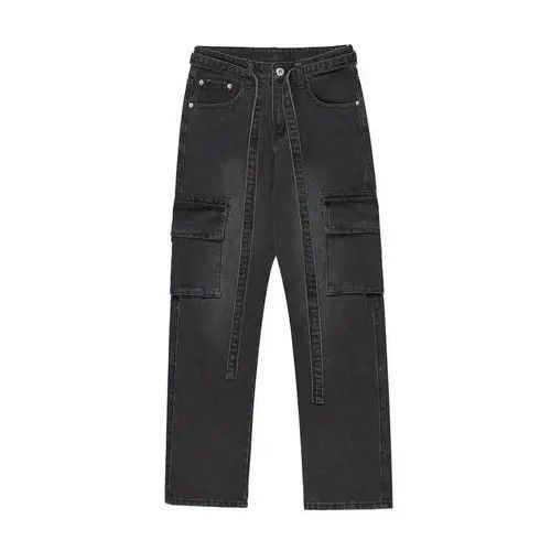 Japanese Brand × Jean Vintage multi-pocket cargo jeans Size US 32 / EU 48 - 4 Thumbnail