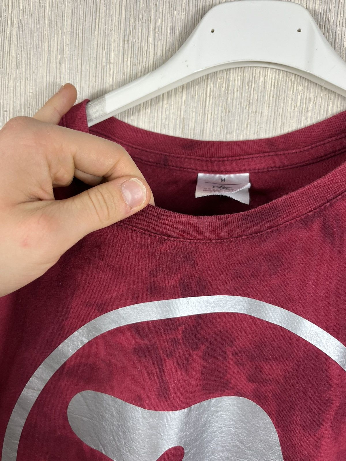 Band Tees × Vintage Vintage Aphex Twin 90s y2k silver logo tee tshirt distressed Size US M / EU 48-50 / 2 - 14 Thumbnail