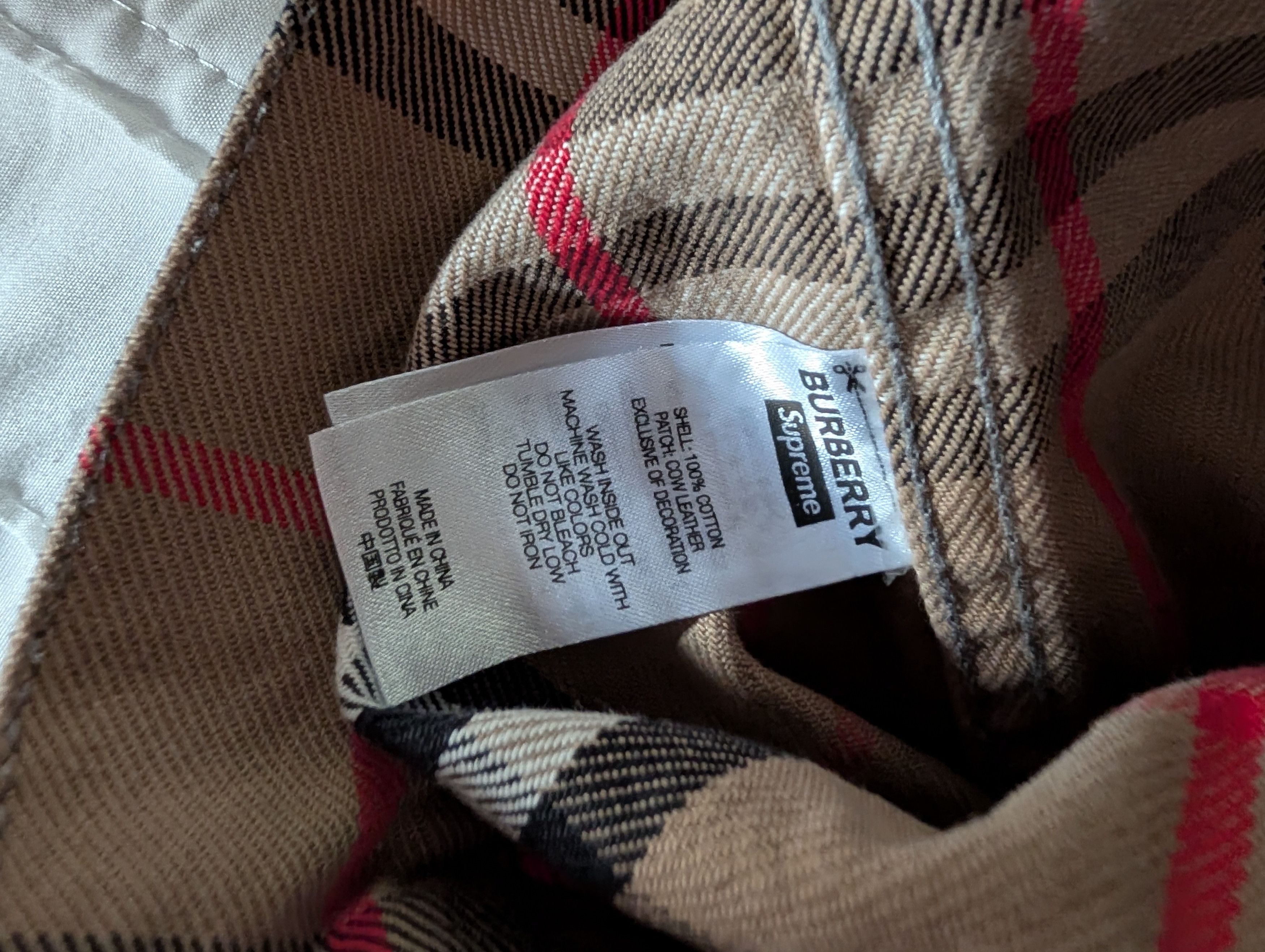 Burberry × Supreme Supreme x Burberry Denim Trucker Jacket Size US M / EU 48-50 / 2 - 8 Thumbnail
