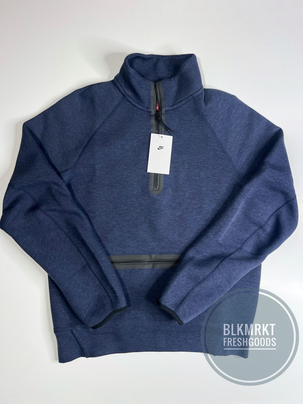 Nike Nike Tech Fleece Sweatshirt Blue1/2 Zip M Size US M / EU 48-50 / 2 - 3 Thumbnail