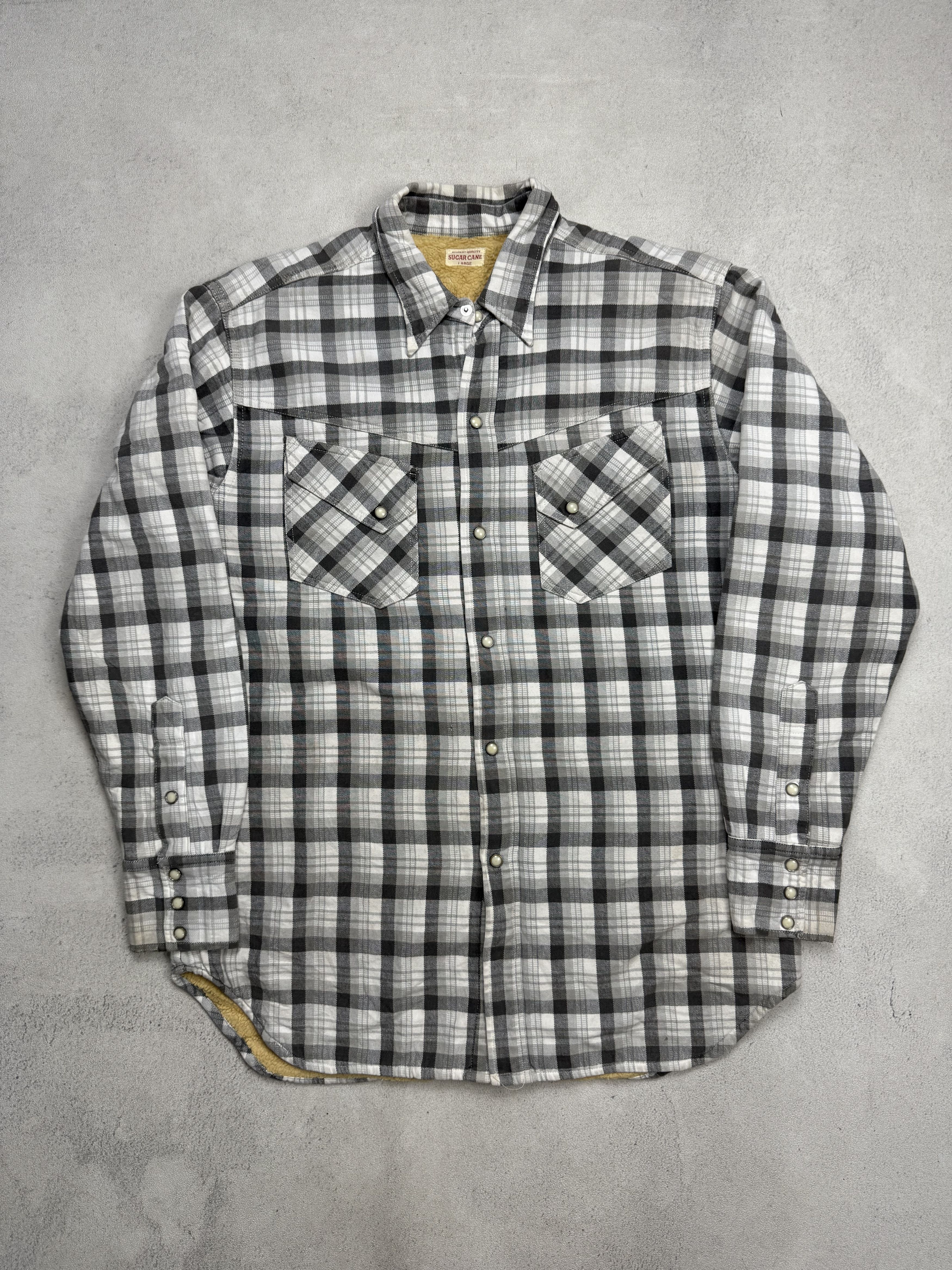Sugar Cane Sugar Cane Veterano Sherpa Lined Shirt Jacket Outer Size US L / EU 52-54 / 3 - 1 Thumbnail