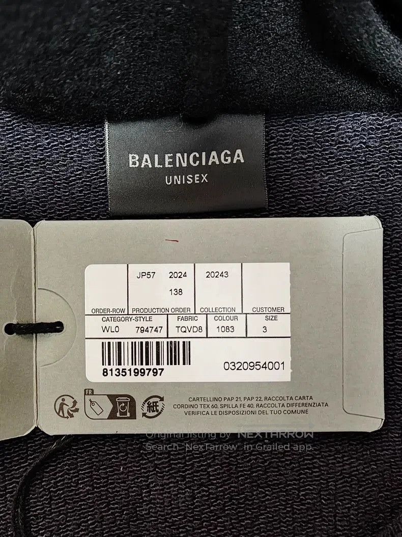 Balenciaga Balenciaga 24F Fall Clay Dye Hoodie. Size US XS / EU 42 / 0 - 4 Thumbnail