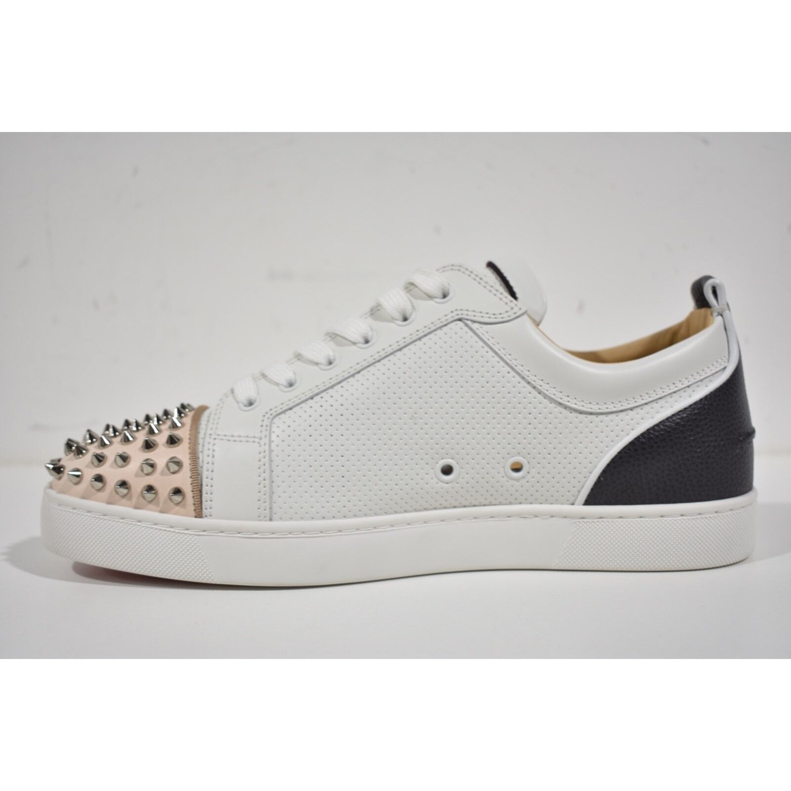 Christian Louboutin Christian Louboutin Louis Junior Spikes Orlato White Size US 12.5 / EU 45-46 - 9 Thumbnail