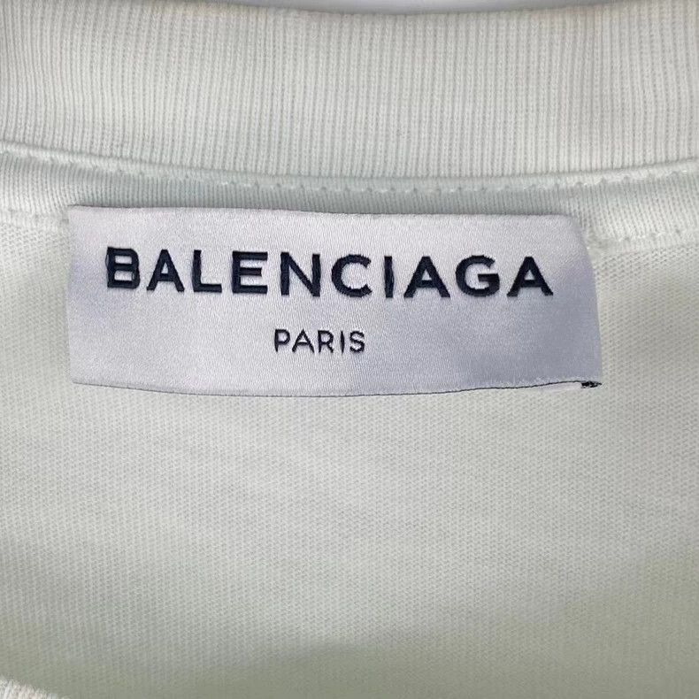 Balenciaga Balenciaga Double B Letter Short Sleeve Size US S / EU 44-46 / 1 - 4 Thumbnail