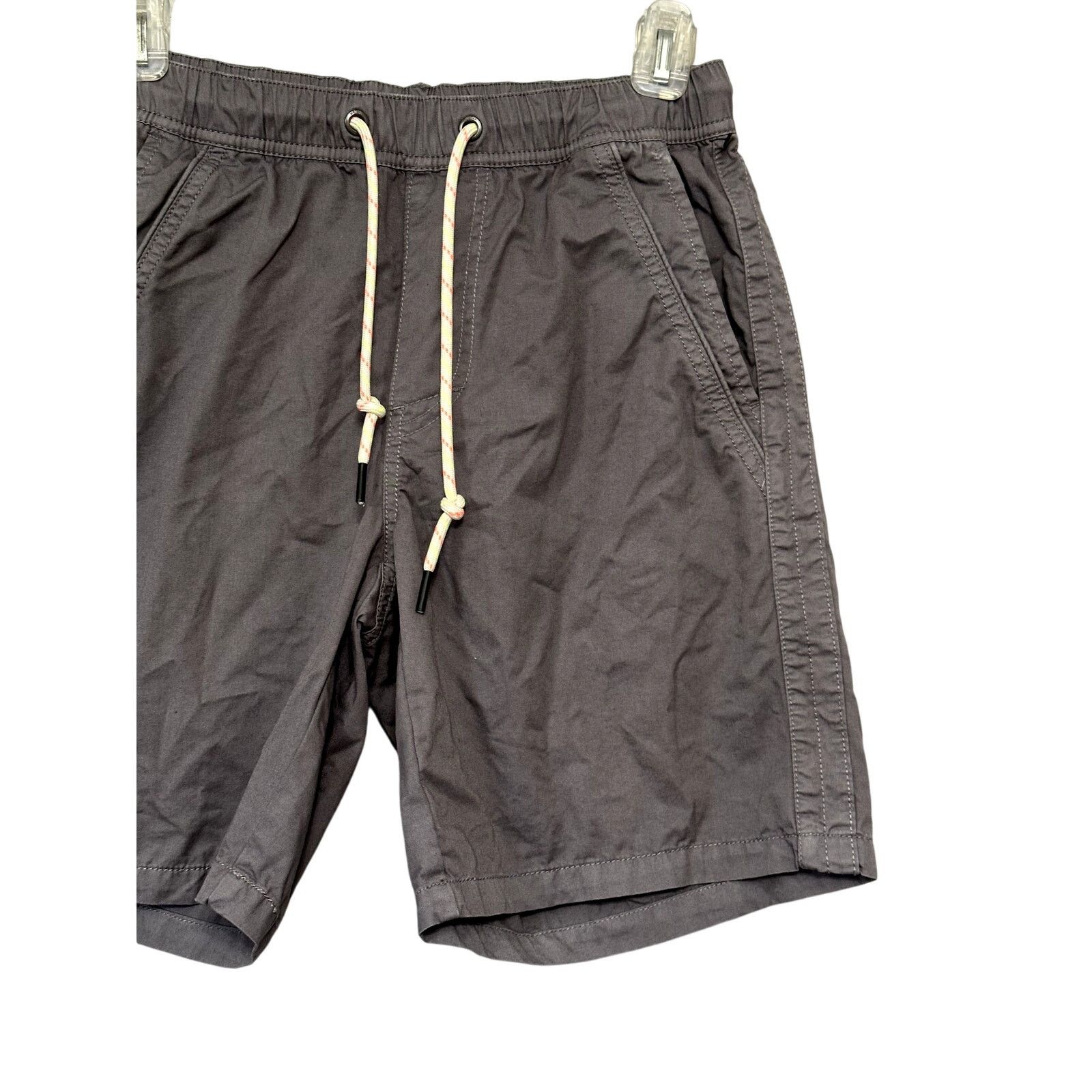 Other Union Shorts Drawstring Functional Zip Pocket Gray Mens NWOT Size US 28 / EU 44 - 3 Thumbnail