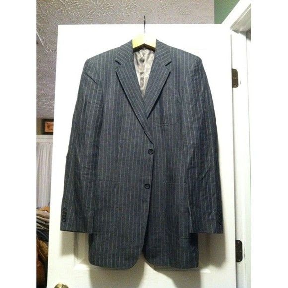 Banana Republic BANANA REPUBLIC MENS SPORT COAT BLAZER JACKET SIZE: 42L Size 42L - 5 Thumbnail