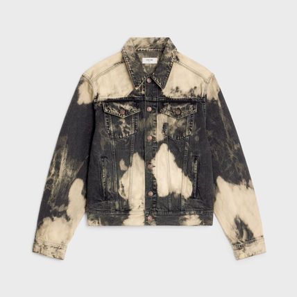 Celine V-shaped Trucker Jacket in Harris Wash Denim Size US XL / EU 56 / 4 - 1 Thumbnail