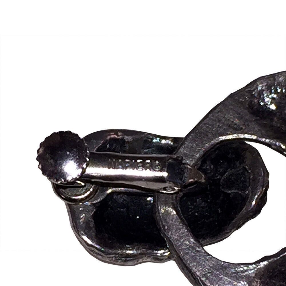 Designer Napier Brutalist Inspired Hoop Dangle Earrings Size ONE SIZE - 7 Thumbnail
