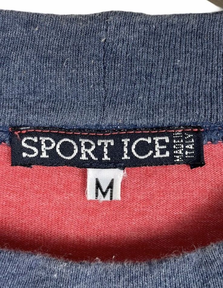 1993 Sport Ice Italy Colorblock Beach AOP Tee