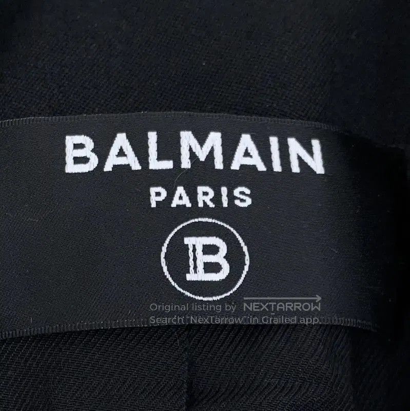 Balmain Balmain Black Wool Lady's Jacket Size S . Size S / US 4 / IT 40 - 5 Thumbnail