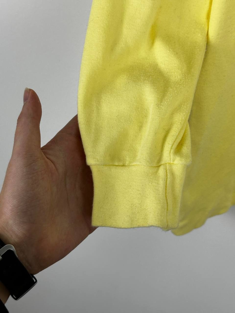 Sunspel × Vintage Vintage Sunspel Yellow Cotton Turtleneck Size L Size US L / EU 52-54 / 3 - 6 Thumbnail
