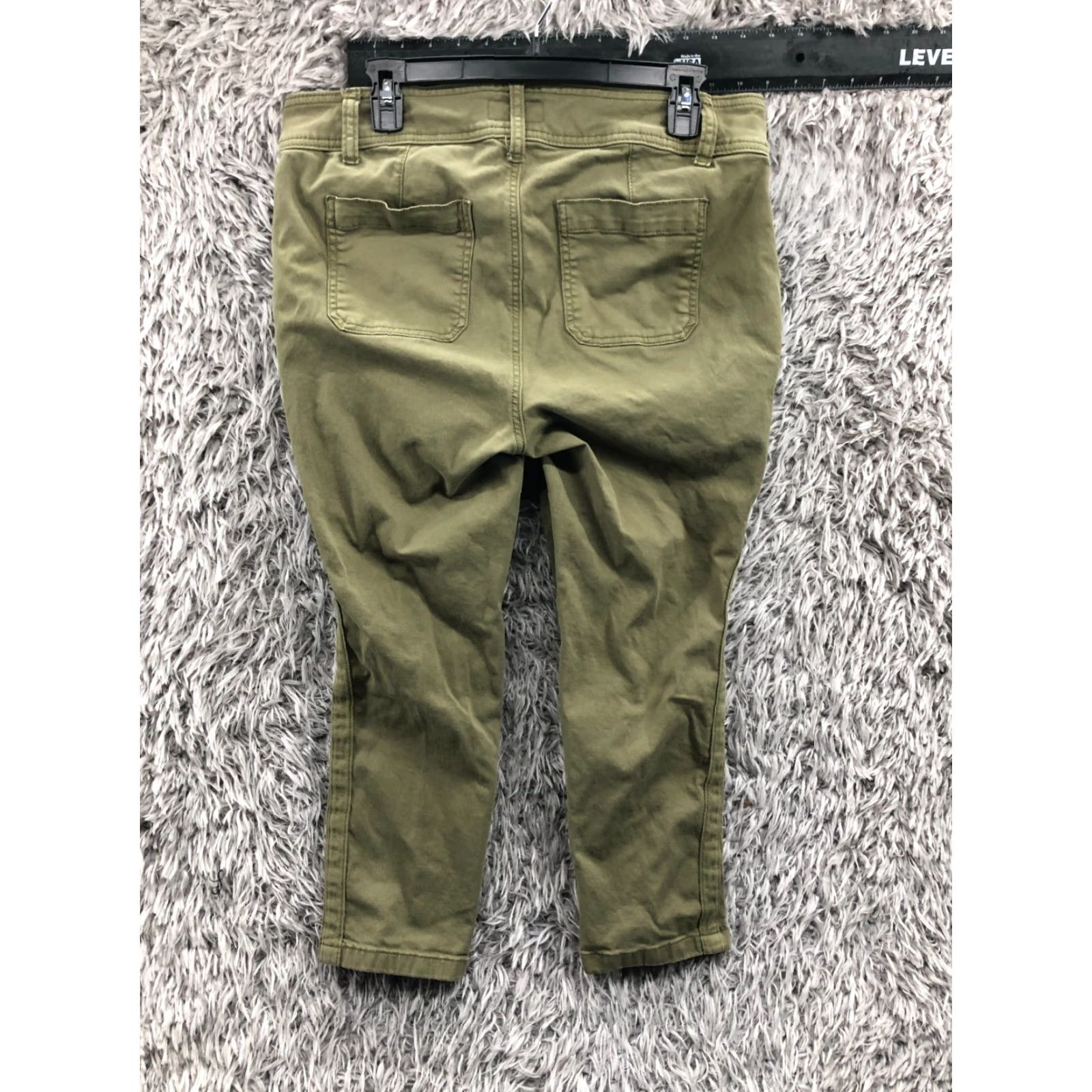 Torrid Torrid Skinny Ankle Pants Womens Size 12 Green Mid Rise Casual Formal Size 34" / US 12 / IT 48 - 5 Thumbnail