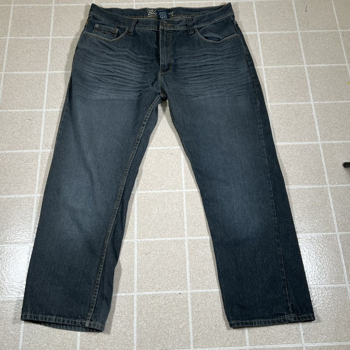 Blue Gear Vintage Y2K Blue Gear Baggy Wide Leg Hiphop Jeans Size 42x32 Size US 42 / EU 58 - 3 Thumbnail