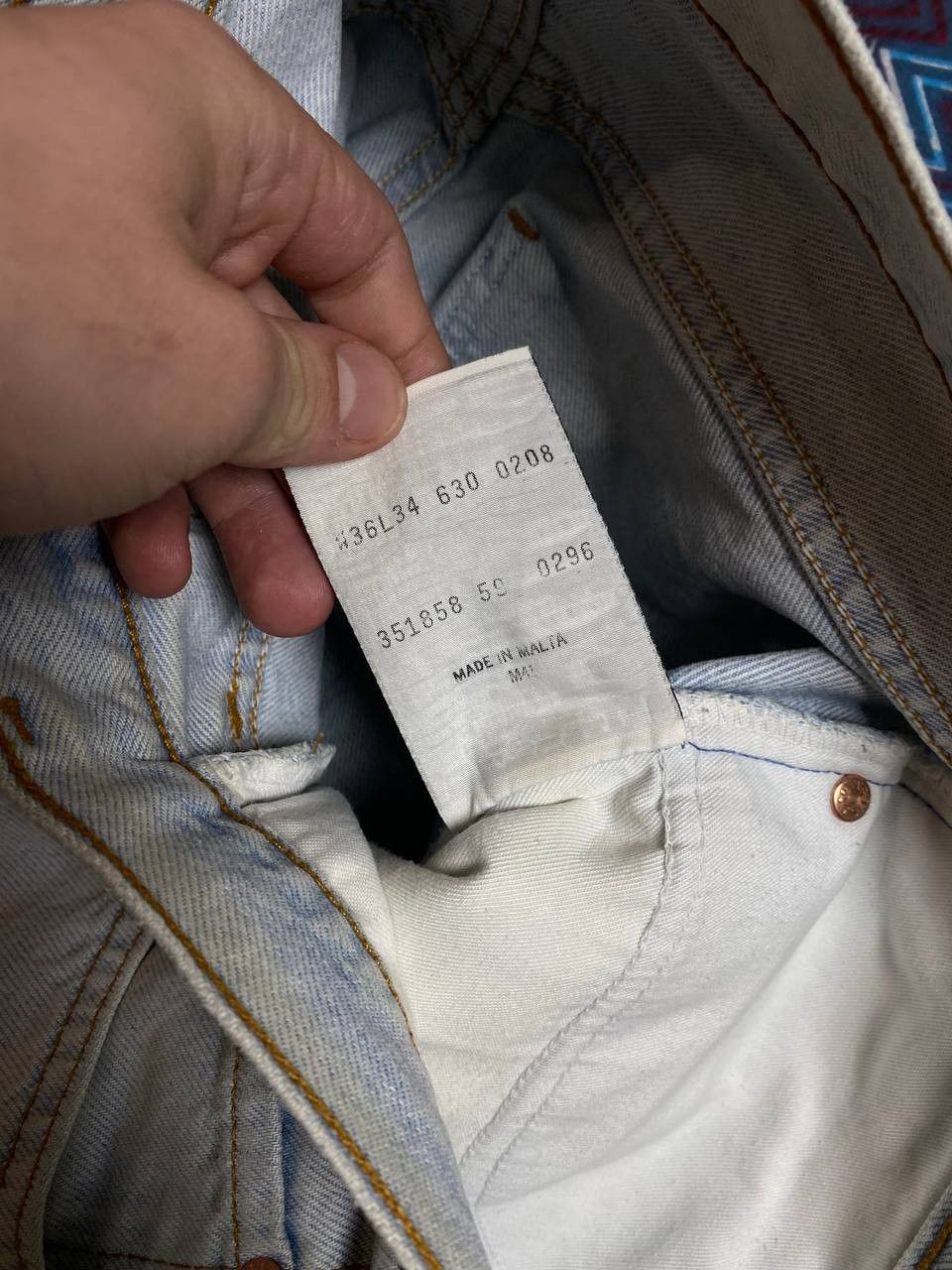 Levi's Vintage Levi’s Jeans 505 Model Y2K AmericanWear Casual Style Size US 36 / EU 52 - 3 Thumbnail