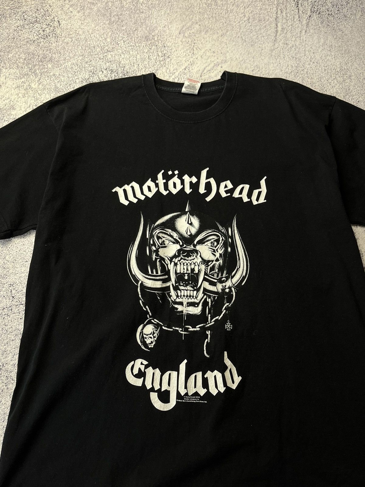 Band Tees Vintage Motorhead England 2010 T-Shirt Rare Y2K Size US XL / EU 56 / 4 - 8 Thumbnail