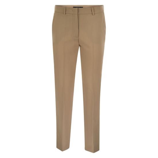 Weekend Max Mara WEEKEND MAX MARA Women Straight Pants 2515131151600 BEIGE Size 26" / US 2 / IT 38 - 1 Thumbnail