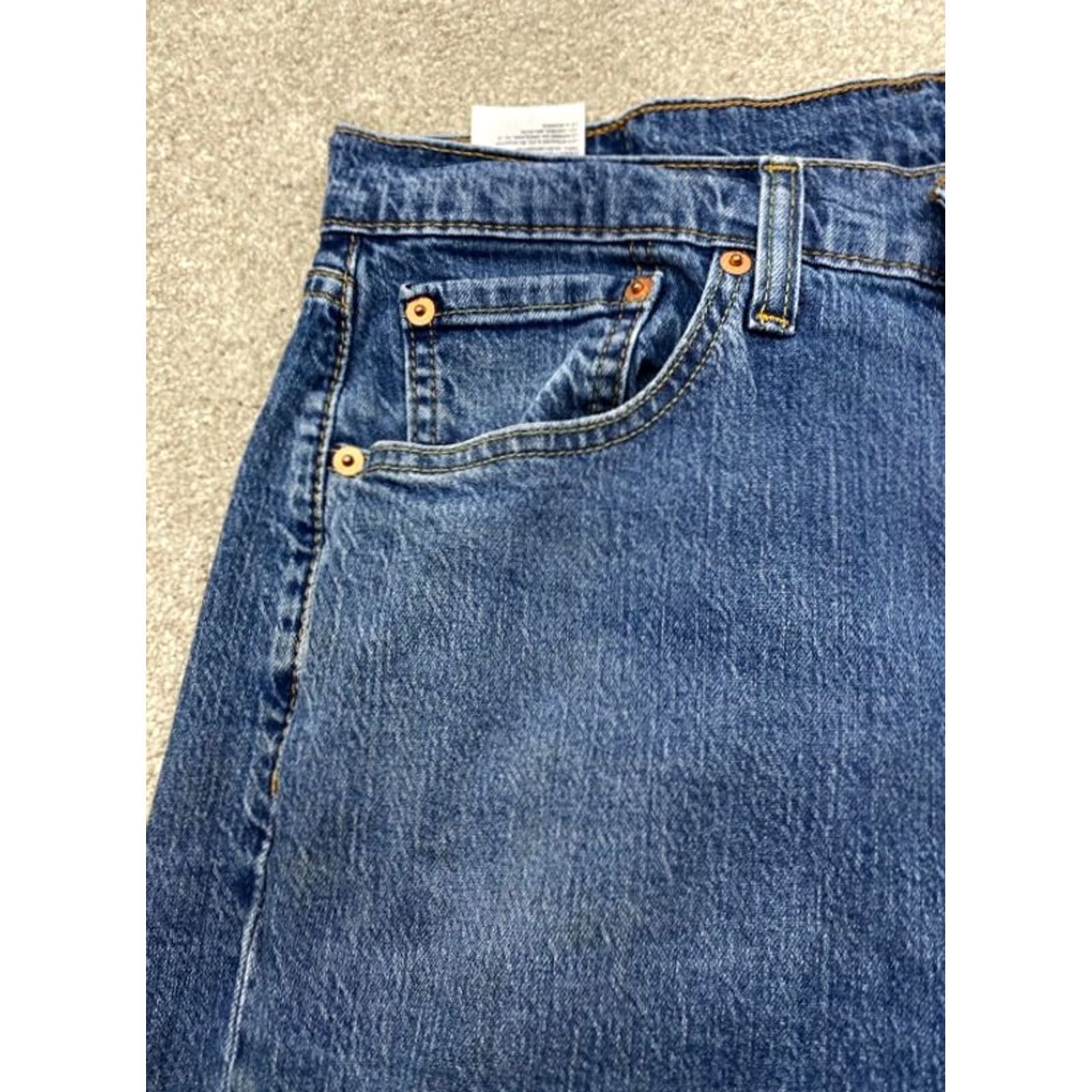 Levi's VINTAGE Levi's 501 Jeans Mens 36x32 Blue Denim Button Fly Straight 4605 Jeans Mens Size US 36 / EU 52 - 4 Thumbnail