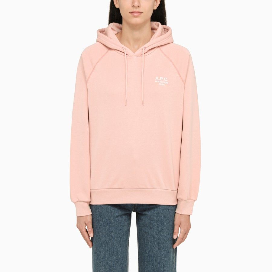 image of A P C O1D2Blof01223 Hoodie In Pink, Women's (Size Small)