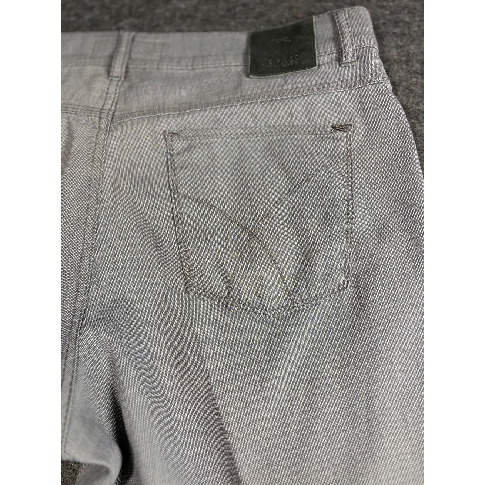 BRAX Brax feel good Gray Pants Mens 34x34 Regular Fit Size US 34 / EU 50 - 4 Thumbnail
