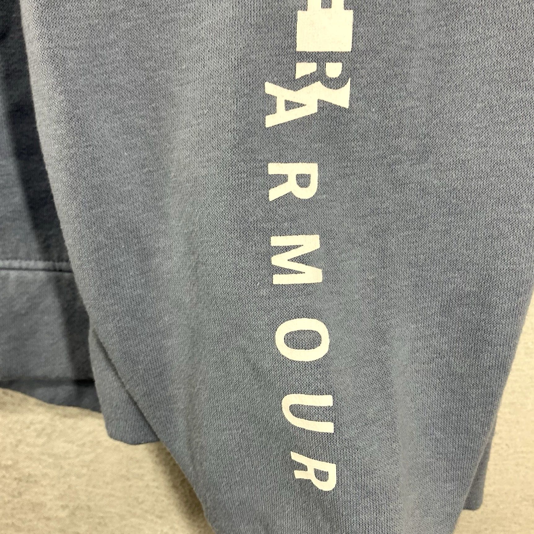 Under Armour Under Armour Sweatshirt WOMEN Regular Medium Blue Oversized Pullover Crew Neck Loose Fit 80s 90s Retro Logo Shirt? Size M / US 6-8 / IT 42-44 - 4 Thumbnail