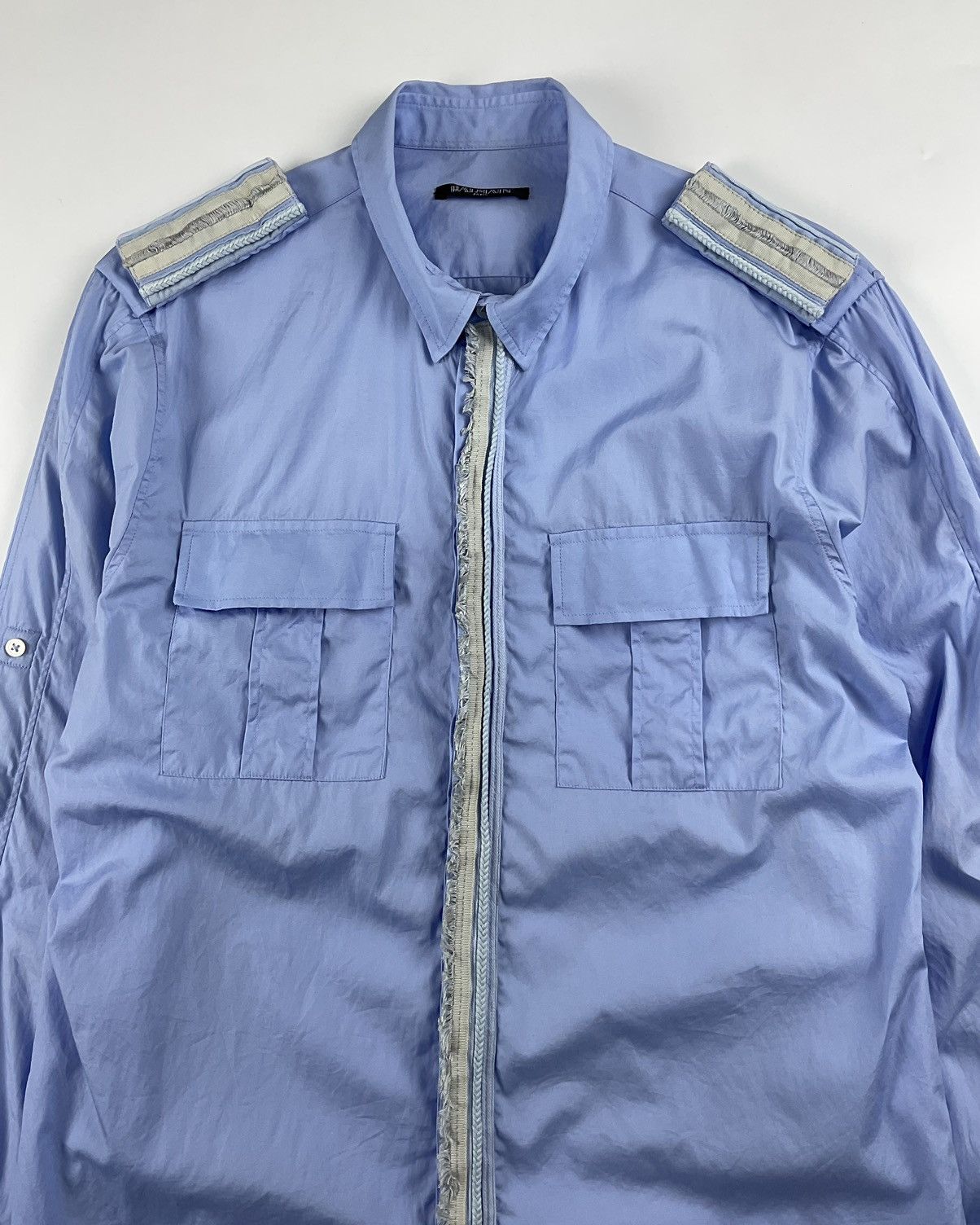 Balmain Balmain Military Shirt Size US M / EU 48-50 / 2 - 6 Thumbnail