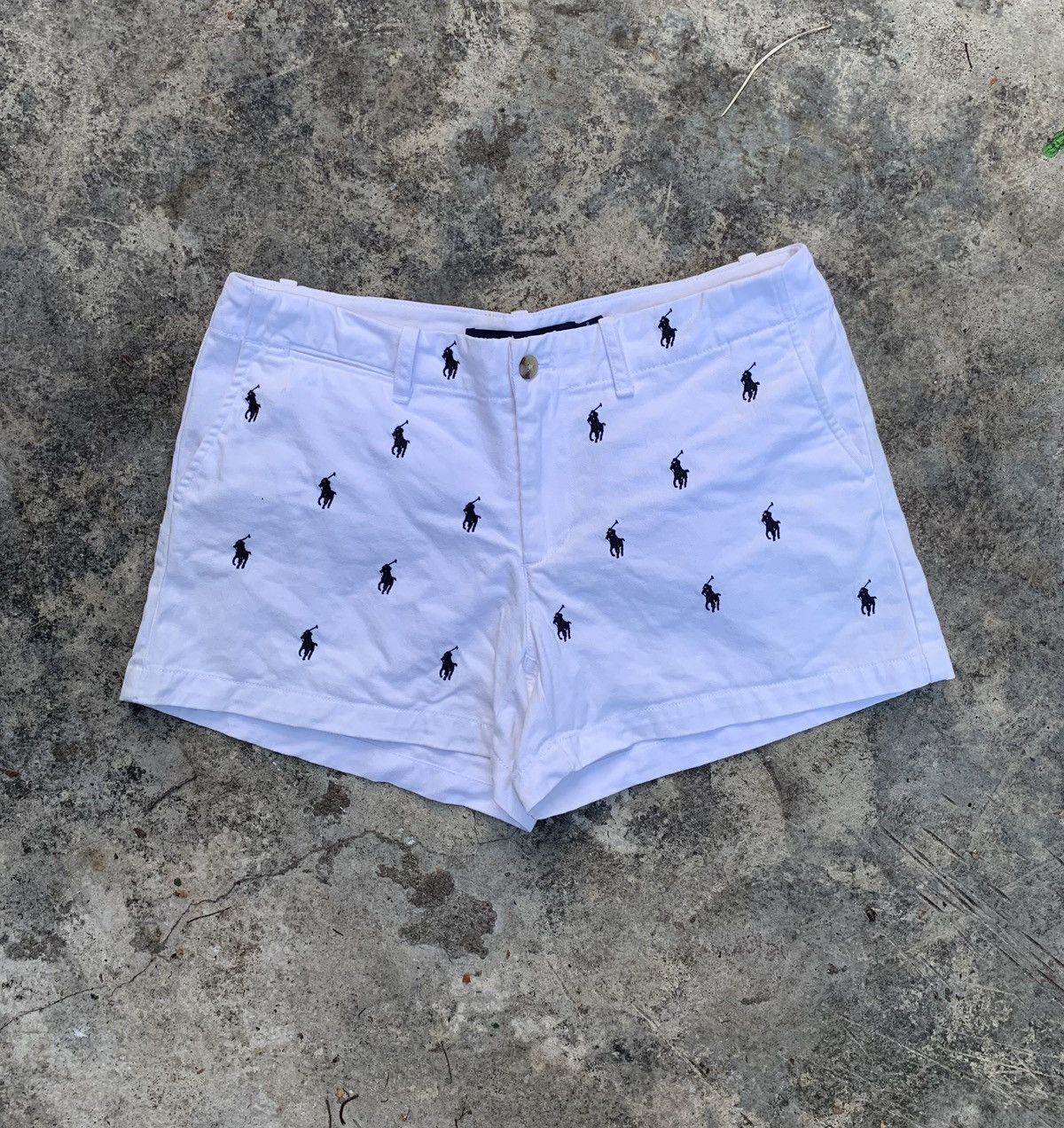 Polo Ralph Lauren × Vintage Vintage Polo Ralph Lauren Golf White Shorts Size 28" / US 6 / IT 42 - 1 Thumbnail