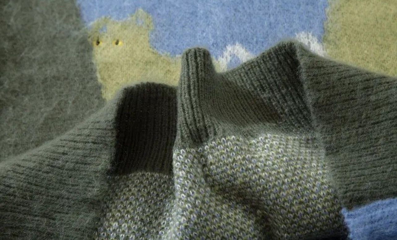 Other Cat Knitted Sweater Oversized Hip Hop Streetwear Size US M / EU 48-50 / 2 - 4 Thumbnail