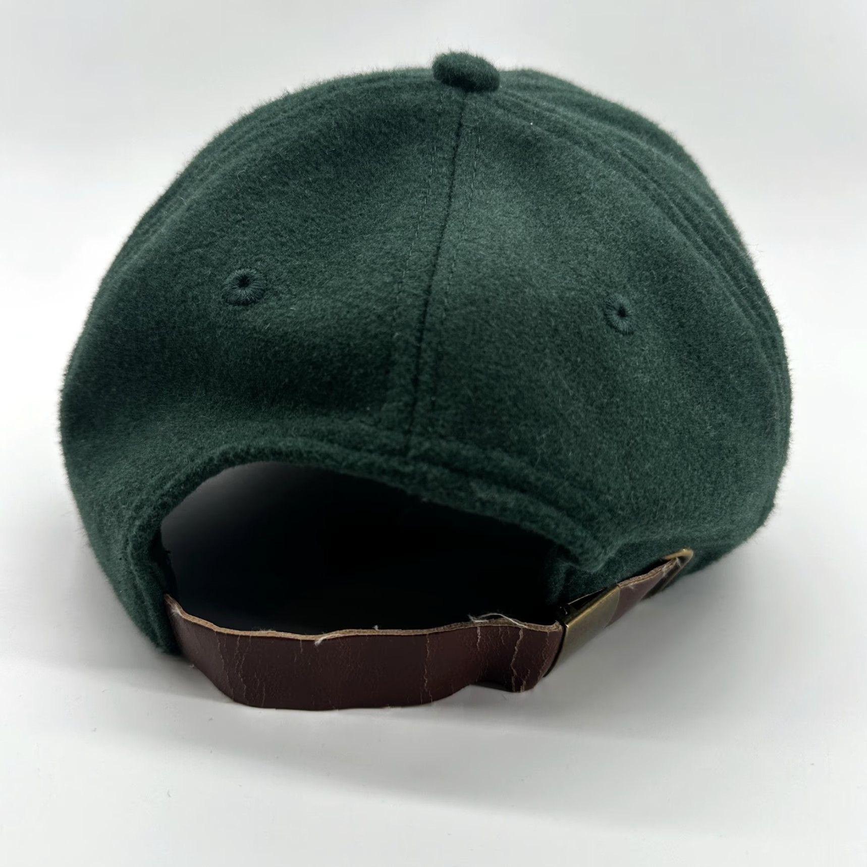Vintage Paws Up Hat Cap Strap Back Mens Green Felt Baseball Logo One Size Size ONE SIZE - 4 Thumbnail