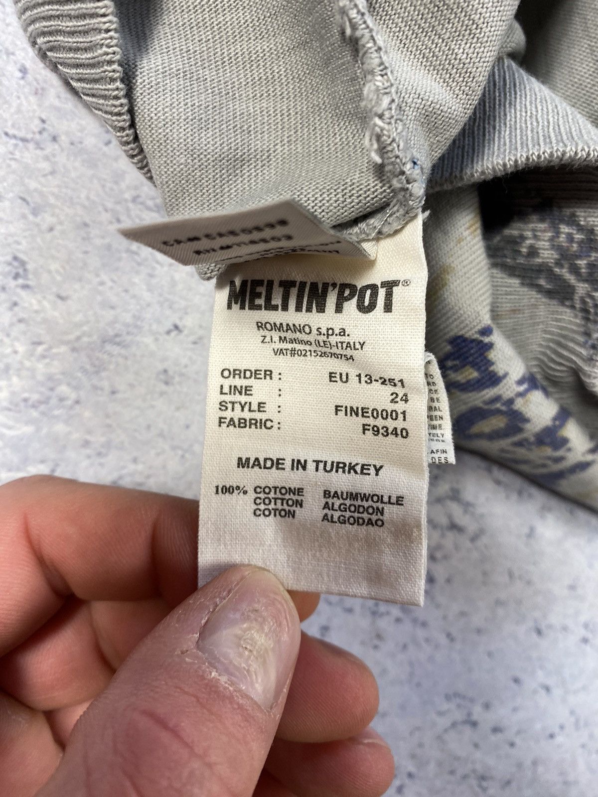 Other Meltin’pot Inc Grey Sweatshirt with Big Logo Size Small Size US S / EU 44-46 / 1 - 12 Thumbnail