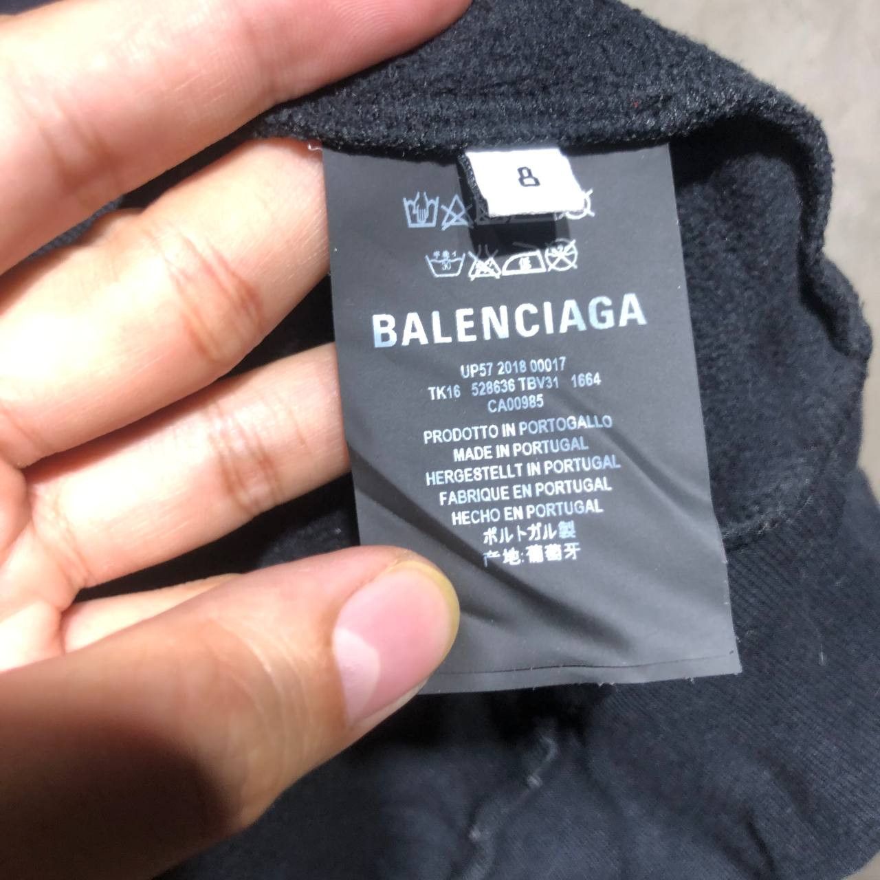 Balenciaga Balenciaga Spell out logo embroidered crewneck long sleeves Size S / US 4 / IT 40 - 11 Thumbnail