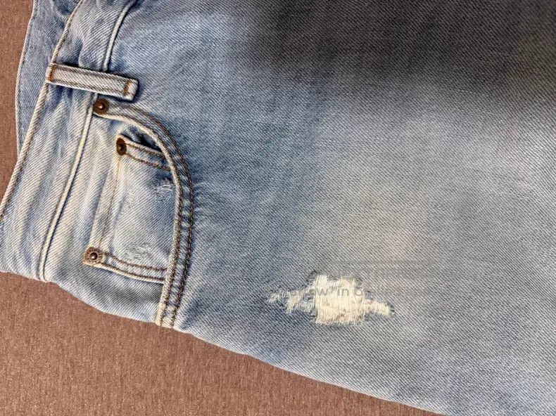 Acne Studios Acne Studios Classic Light Blue Denim Jeans Size US 27 - 4 Thumbnail
