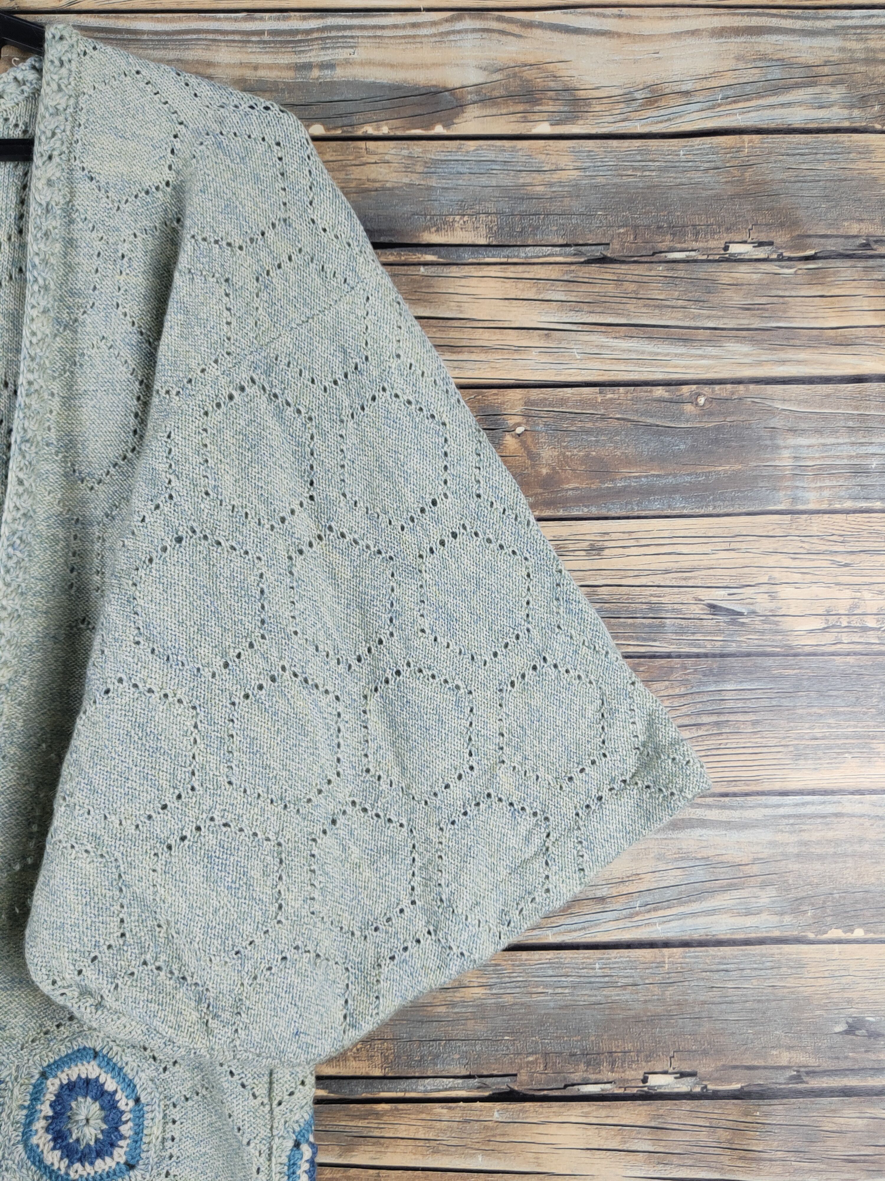 Japanese Brand Japan Green Knitwear vintage cardigan Kimono #W1932 Size US M / EU 48-50 / 2 - 7 Thumbnail