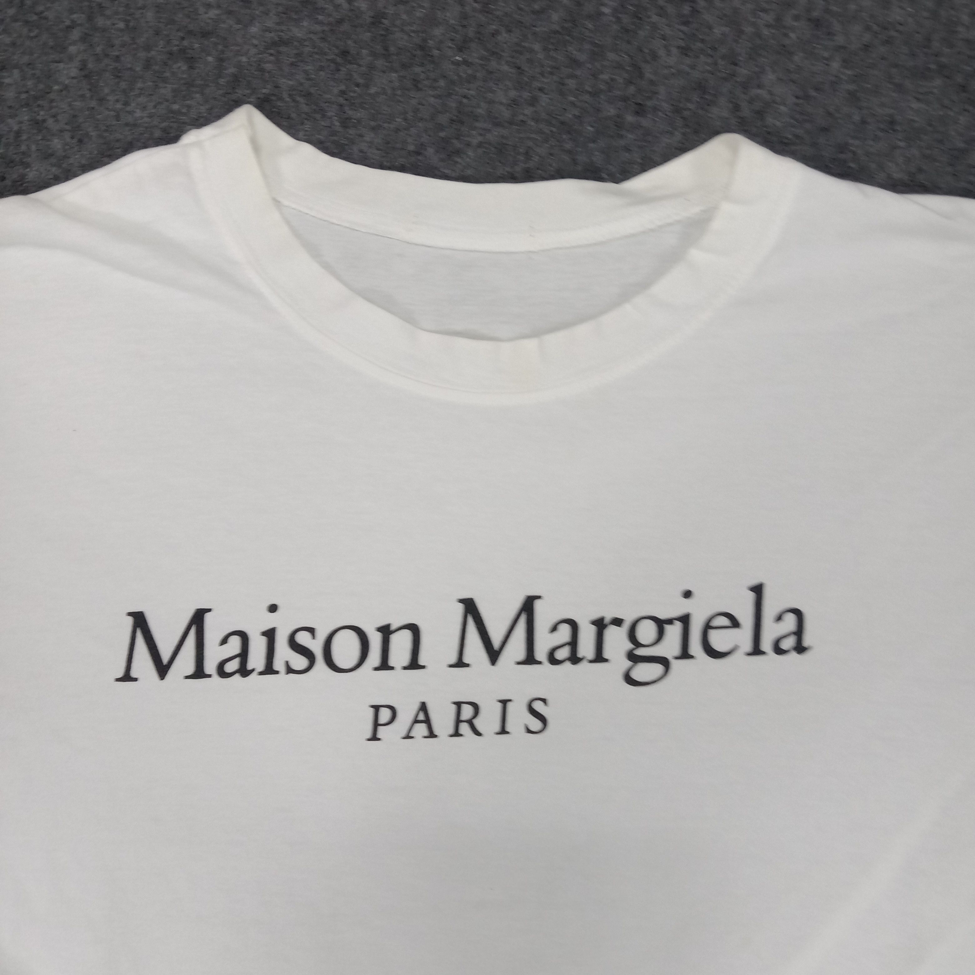 Italian Designer Maison Margiela Paris Tshirt