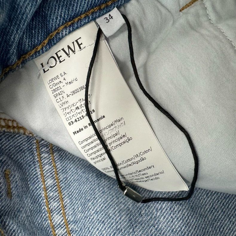 Loewe LOEWE Back pocket logo jeans Size 42" / US 20 - 4 Thumbnail