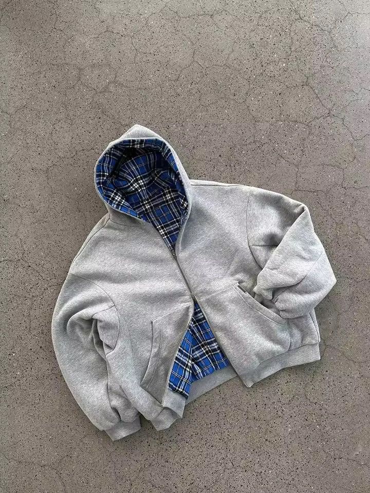 Japanese Brand Reversible hoodie Size US XXL / EU 58 / 5 - 7 Thumbnail