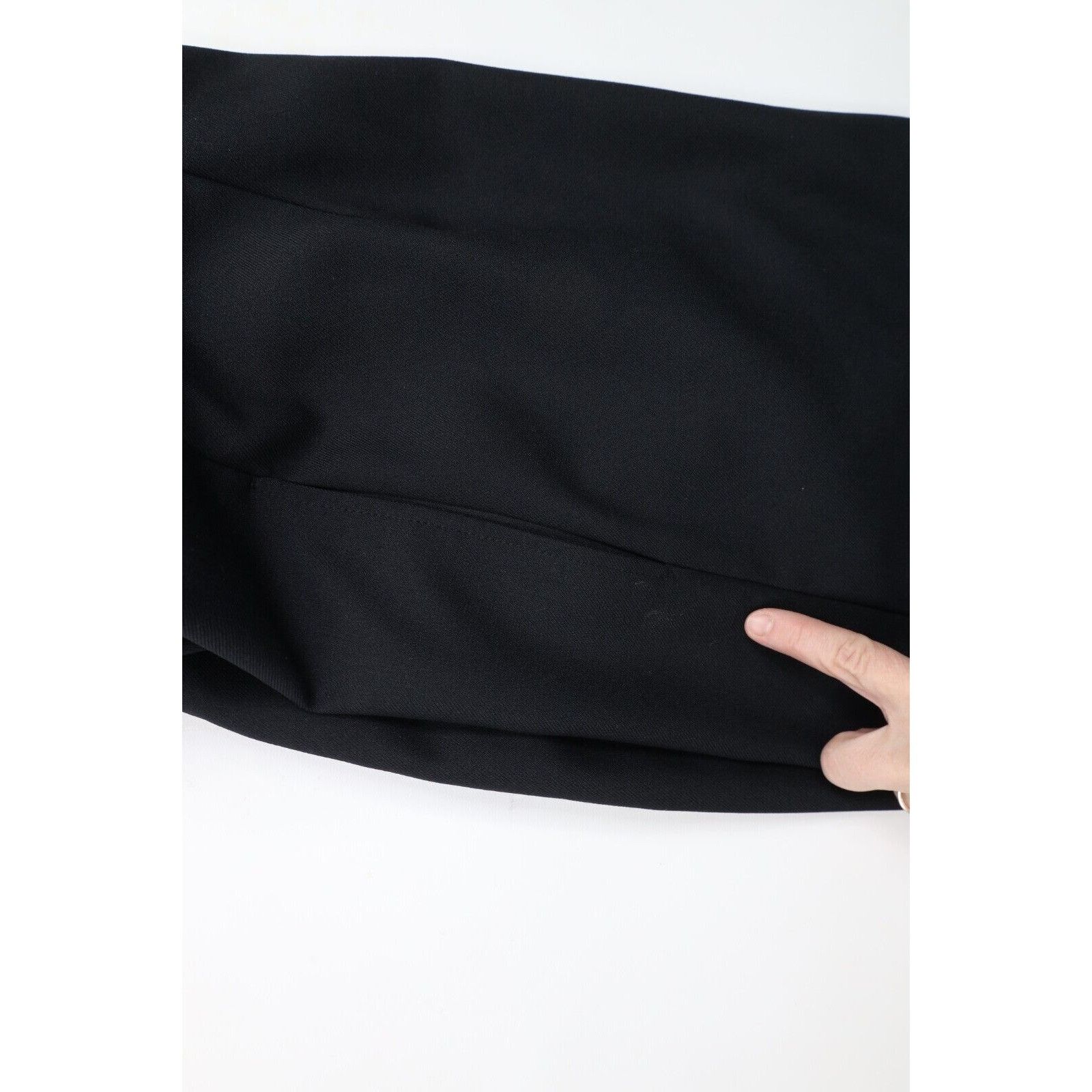 Vintage Vintage 90s Streetwear Blank Knit Long Skirt Businesscore Size 36" / US 14 / IT 50 - 8 Thumbnail