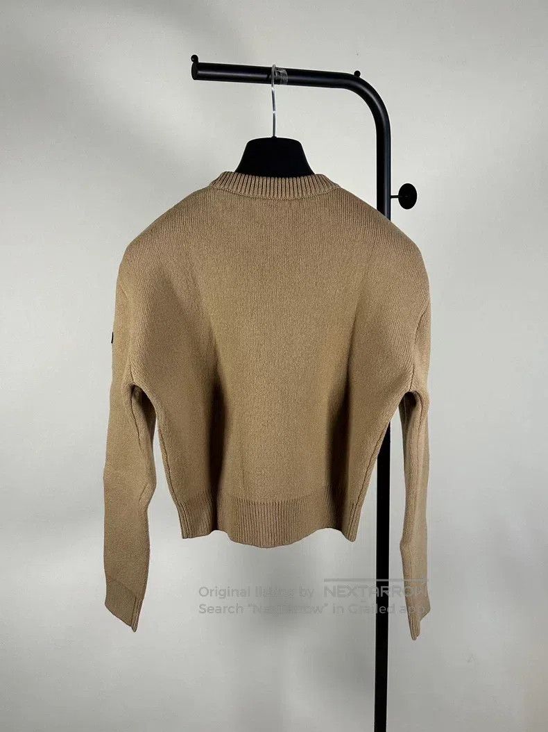 Balenciaga Balenciaga Khaki Women's Sweater Size S / US 4 / IT 40 - 5 Thumbnail