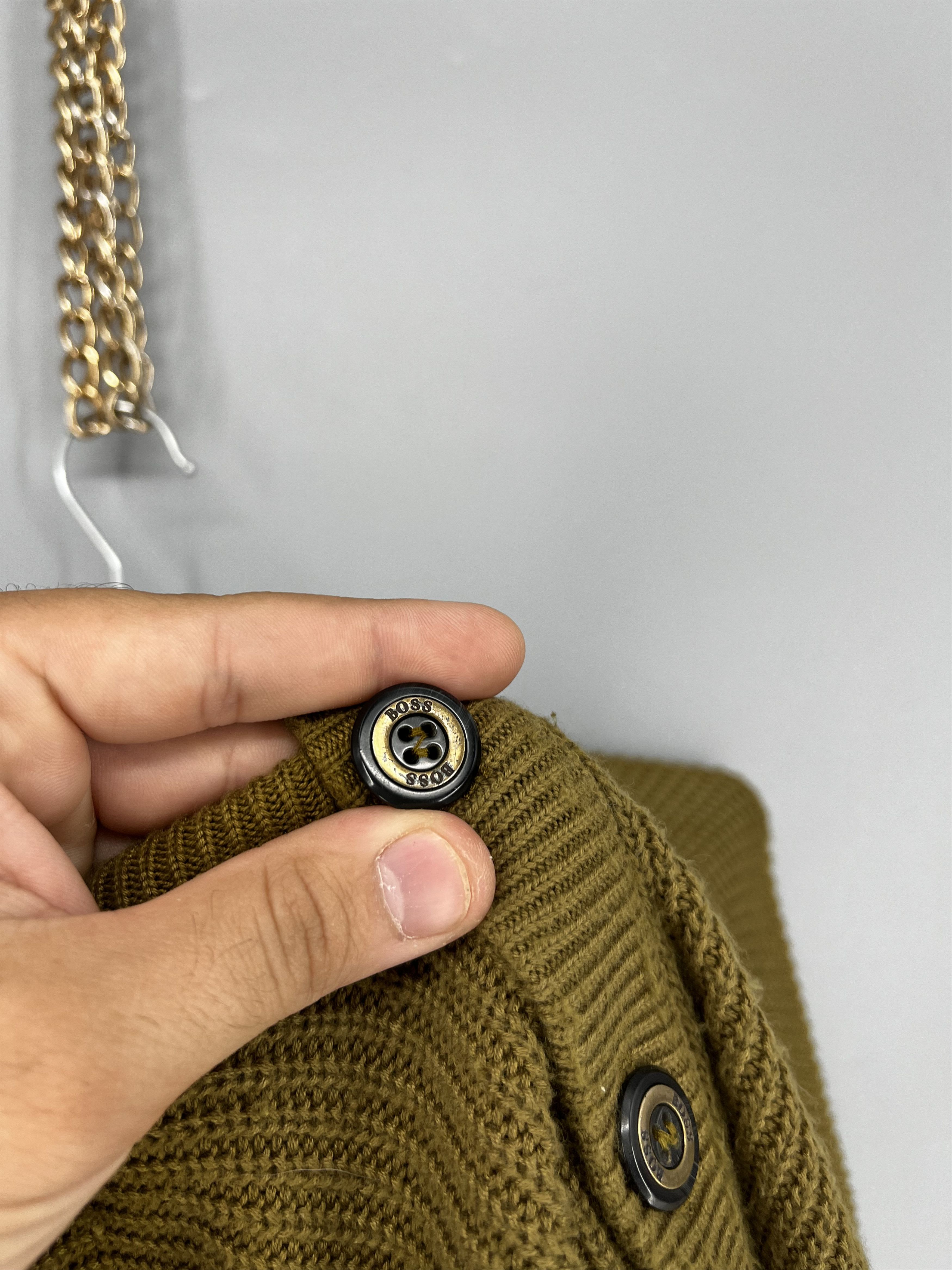 Hugo Boss Vintage Hugo Boss Archive Cardigan Vintage Abstract Size L Size US L / EU 52-54 / 3 - 8 Thumbnail