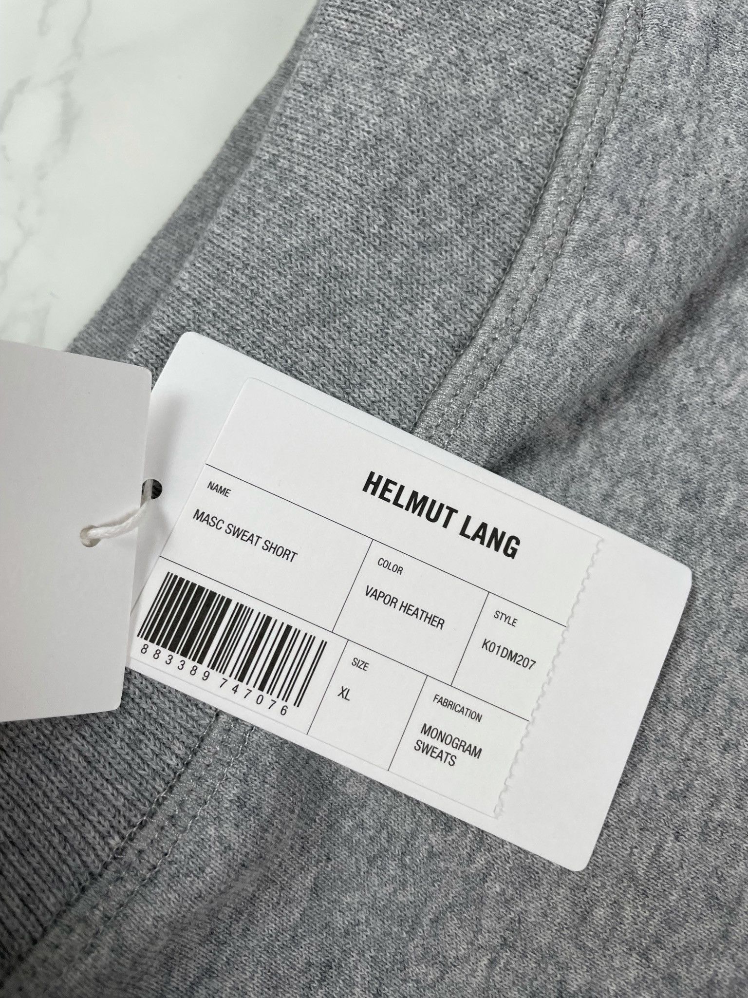 Helmut Lang 🔥65% OFF🔥 [SALE] Helmut Lang Masc Sweat Grey Shorts Size US 36 / EU 52 - 12 Thumbnail