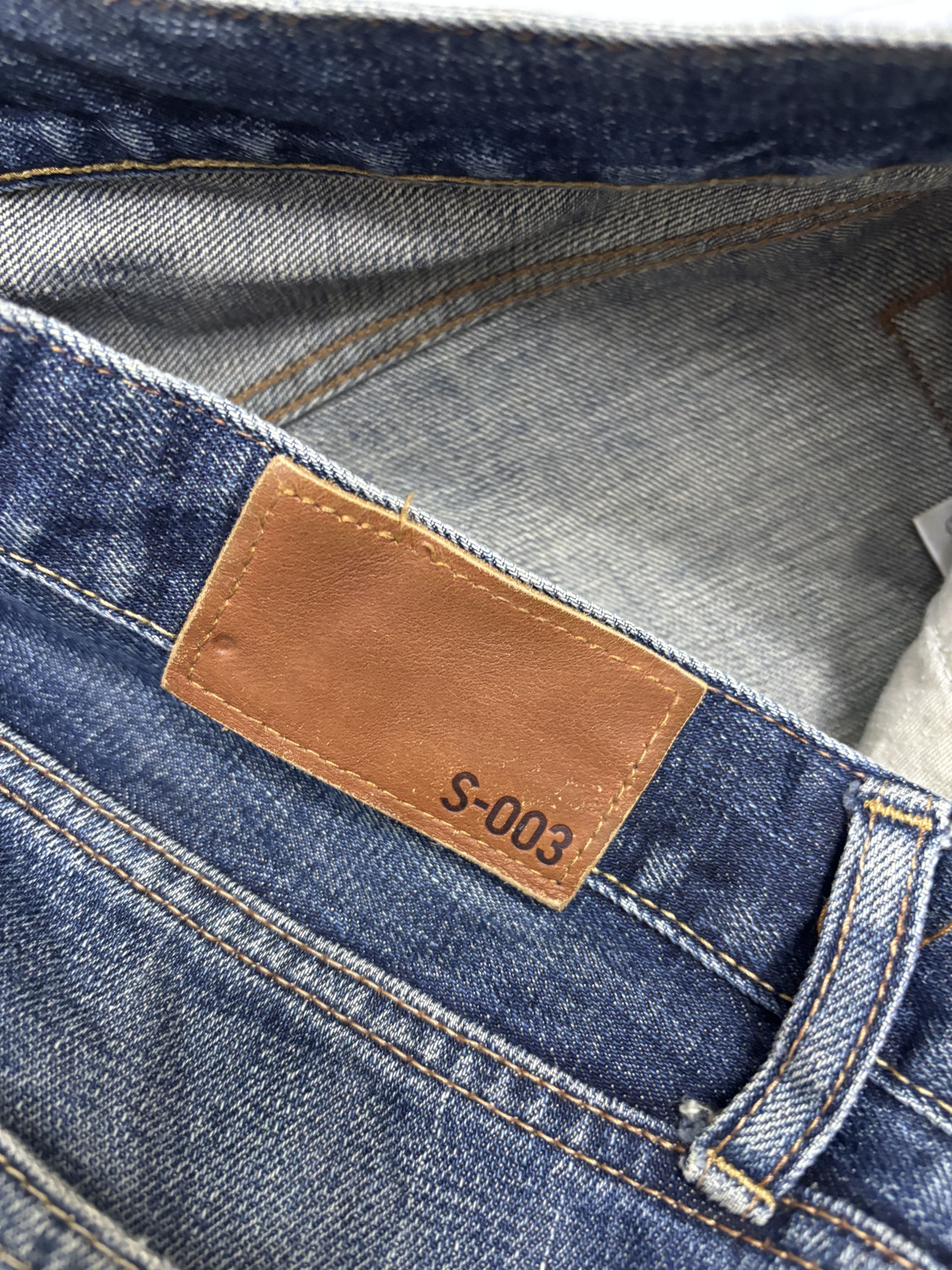 Kapital Vintage S-003 Japan Distressed Denim Uniqlo Jeans Size US 33 - 9 Thumbnail