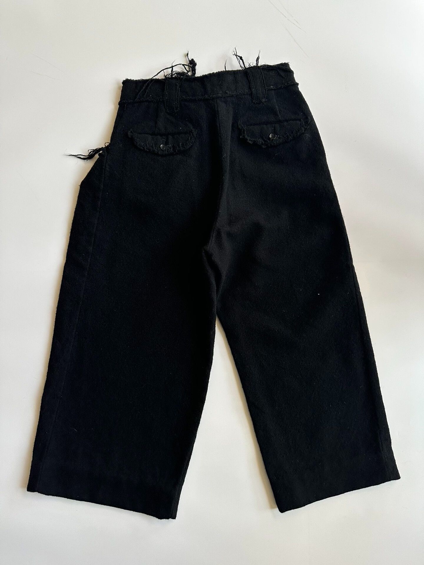 Comme des Garcons Comme des Garcons size s TRICOT Floral Wool Trousers| Size 26" / US 2 / IT 38 - 2 Thumbnail