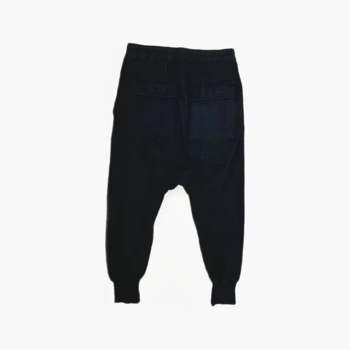 Rick Owens Rick Owens Black Casual Drawstring Pants -2508 Size US 26 / EU 42 - 3 Thumbnail