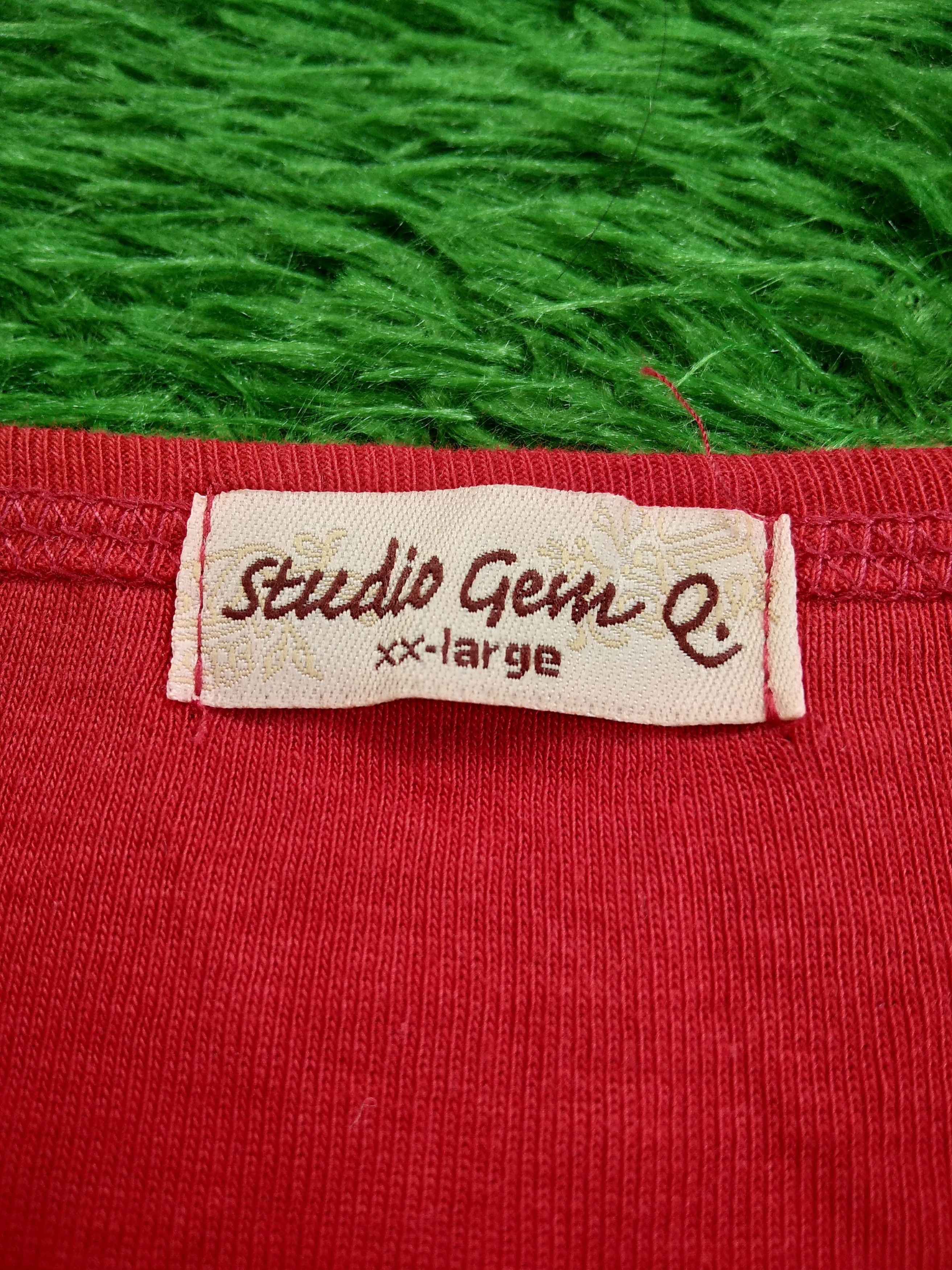 If Six Was Nine × Vintage VTG 90s Studio Gem Q Santa Claus All Over Print T Shirt Size XXL / US 16-18 / IT 52-54 - 5 Thumbnail