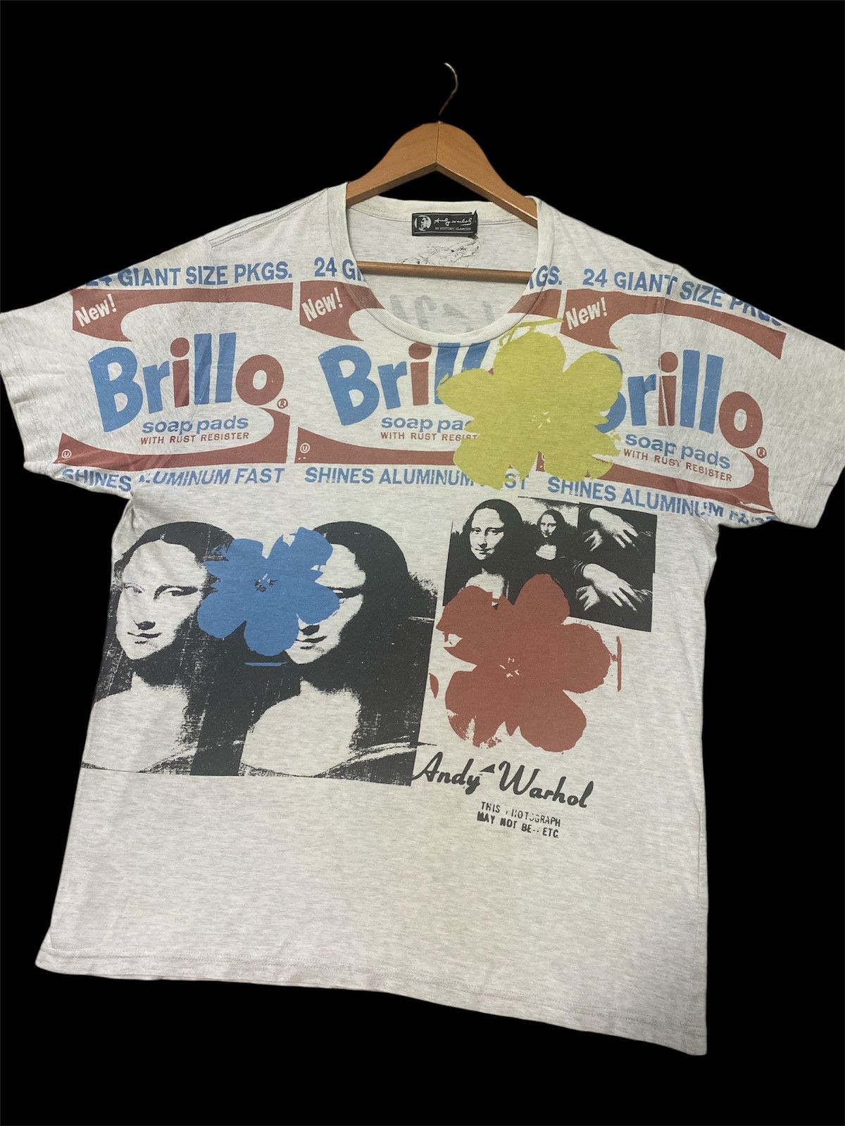 Hysteric Glamour × If Six Was Nine × Vintage HYSTERIC GLAMOUR X ANDY WARHOL BRILLO POP VINTAGE SHIRT TEE🔥 Size US L / EU 52-54 / 3 - 4 Thumbnail